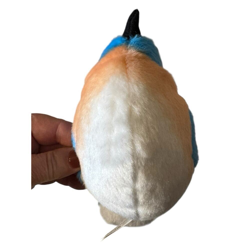 Wild Republic NEW Audubon BLUEBIRD w/SOUND 6" Plush STUFFED ANIMAL 2021 - Picture 4 of 7